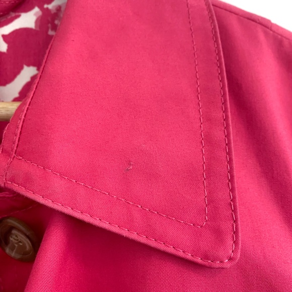 J. Crew Pink Trench Coat - Picture 7 of 14